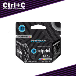 Cartucho de tinta HP 61 XL tricolor Maxiprint