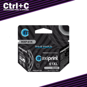 Cartucho de tinta HP 61 XL negro Maxiprint
