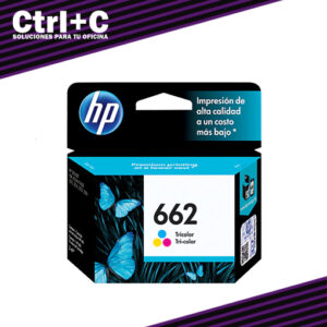 Cartucho de tinta HP 662 tricolor Original