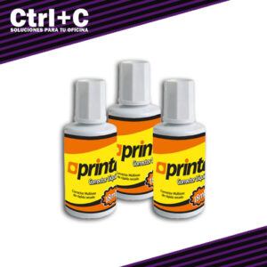 Corrector liquido de brocha Printa