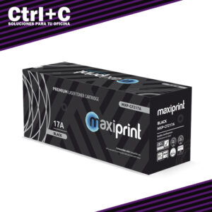 Cartucho de toner HP 17A Maxiprint