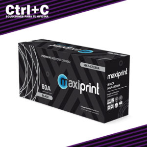 Cartucho de toner HP 80A maxiprint