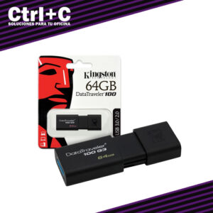PENDRIVE KINGSTON DT100 64GB 3.0