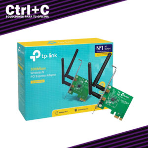 Tarjeta de red PCI-e TP-link wn881nd 300mbps 2 antenas