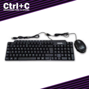 Teclado + mouse GAHL GT-KMC01 alambrico