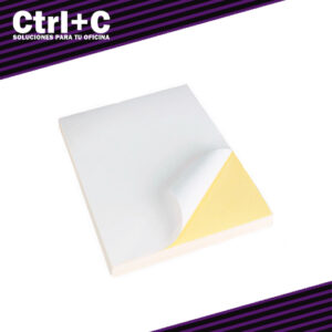 Papel auto adhesivo P3 carta x25unidades