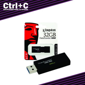 PENDRIVE KINGSTON 32GB NEGRO USB 3.0