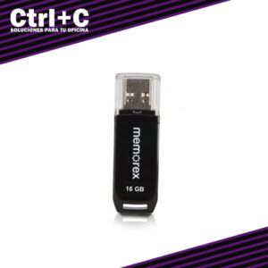 PENDRIVE MEMOREX 16GB NEGRO