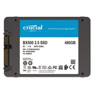 DISCO SOLIDO BX500 2.5" 480 GB CRUCIAL BY MICRON