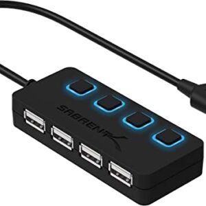 MULTIPUERTO USB SABRENT HB-UMLS 1 X 4 PORT  2.0