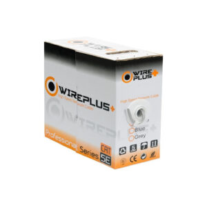 CABLE UTP WIREPLUS CAT5E 100MT 100% COBRE