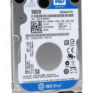 DISCO DURO PULL WESTERN DIGITAL 500GB / 2.5" SATA 2 / 5400RPM
