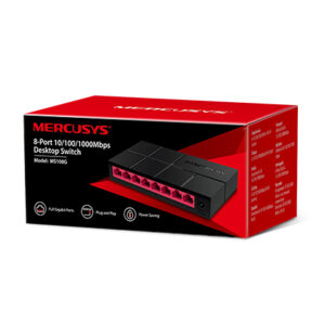 SWITCH MERCUSYS 8-PORT 10/100/1000MBPS MS108G