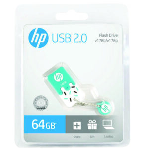 PENDRIVE HP V178B 64GB USB 2.0 AZUL
