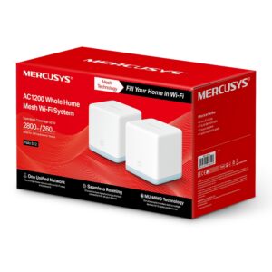 ROUTER MERCUSYS MESH WIFI AC1200 WHOLE HOME HALO S12